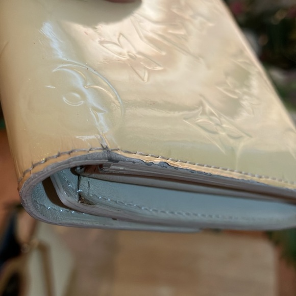 LOUIS VUITTON LV Monogram Vernis Porte Feuille Sarah Long Bifold Wallet TH1025 - Picture 11 of 15